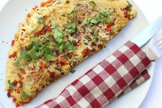 Здравословен веган омлет