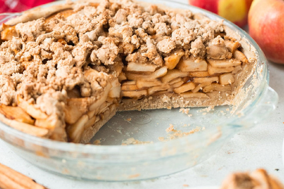 Fat-free apple pie