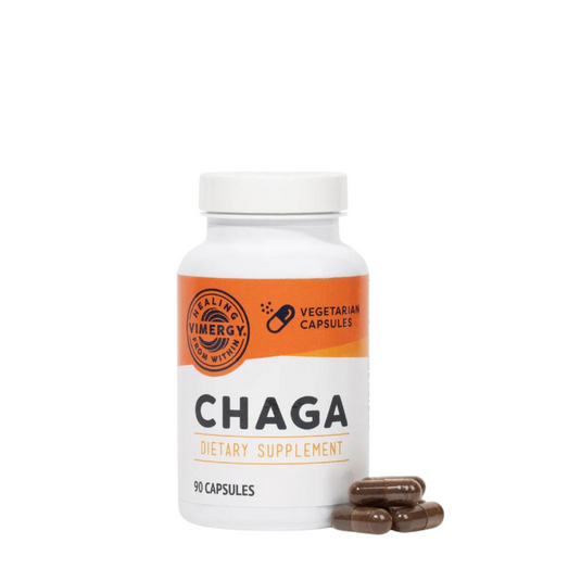 Chaga organic, 90 capsule, Vimergy®