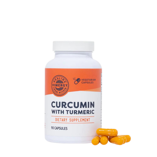 Curcumin with Turmeric, 90 capsules, Vimergy®