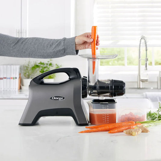 Omega MM1500 horizontal press juicer