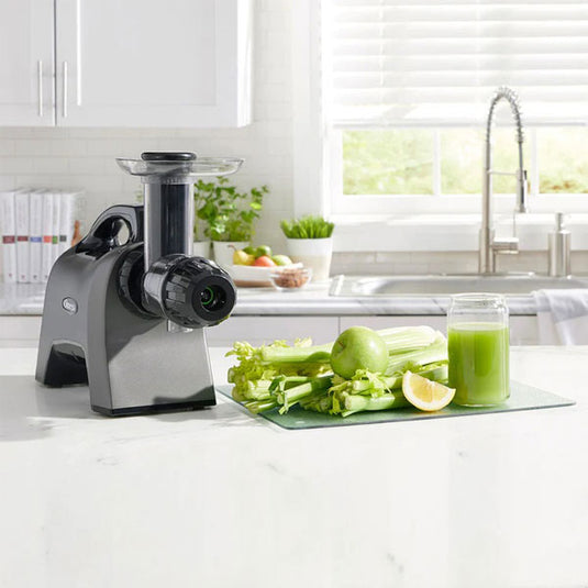 Omega MM1500 horizontal press juicer