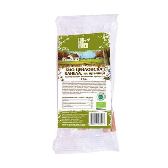Био цейлонска канела на пръчици, 3 бр.