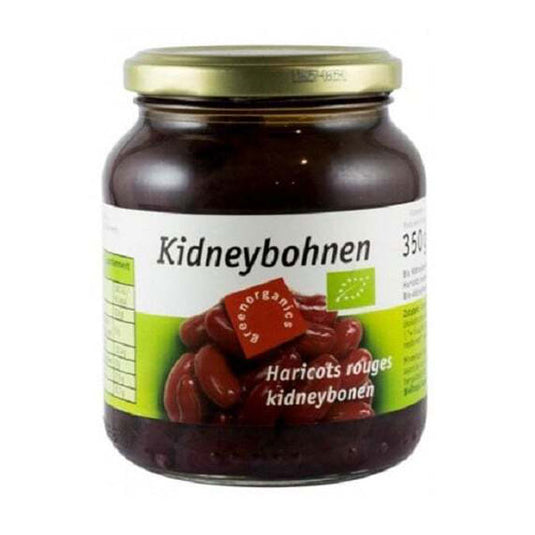 Organic Beans Red, jar, 330 g.