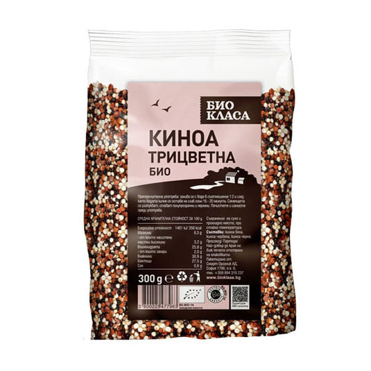 Quinoa tricolor bio 300 g.