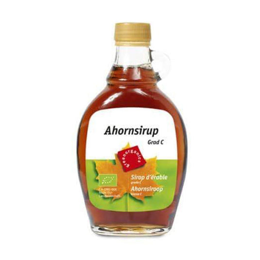 Био кленов сироп, градус С, 250/375 мл.