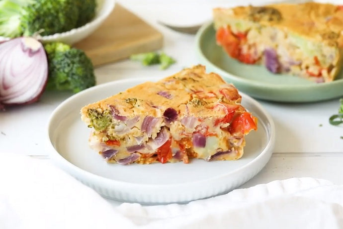 CHICK PEAS QUICHE