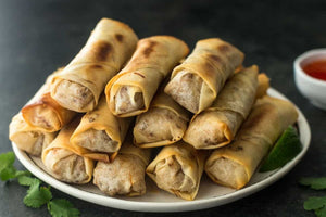 Crispy spring rolls