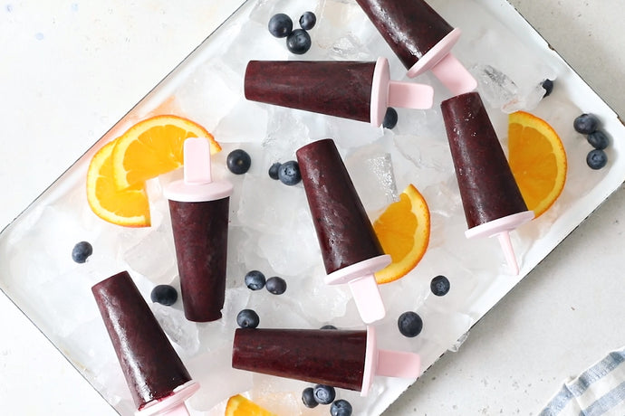 Heavy Metal Detox Smoothie Popsicles