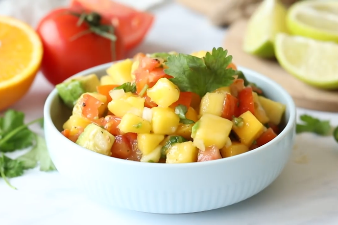 Fresh mango salsa