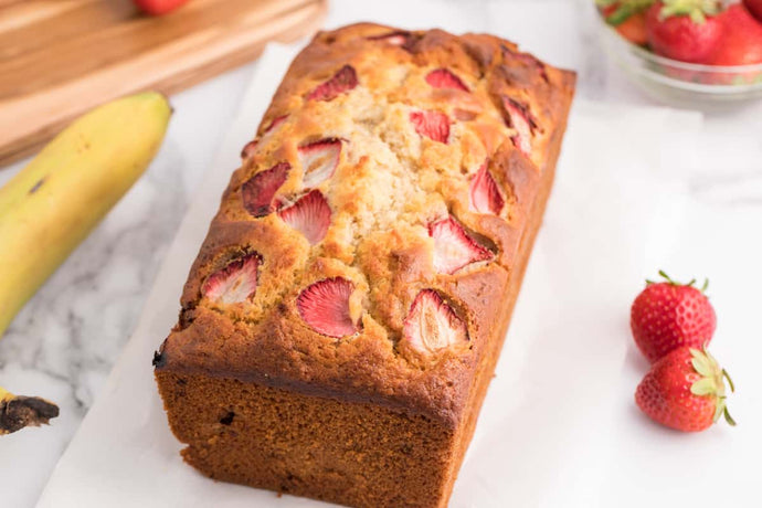 Strawberry Banana Bread (Fat Free)