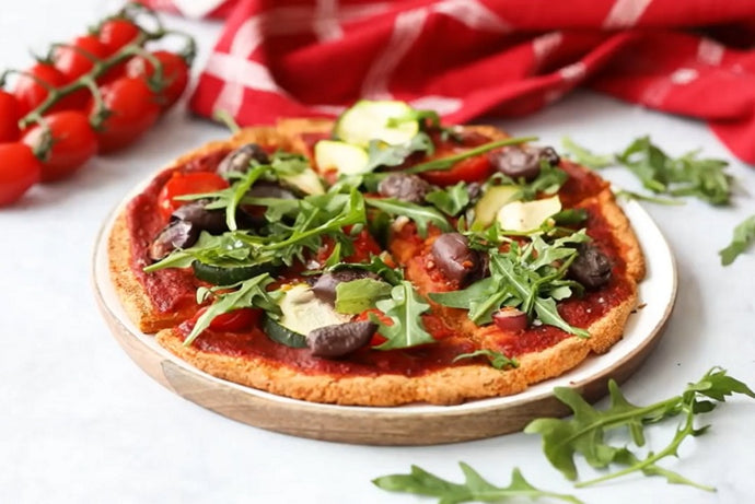 GLUTEN-FREE SWEET POTATO PIZZA