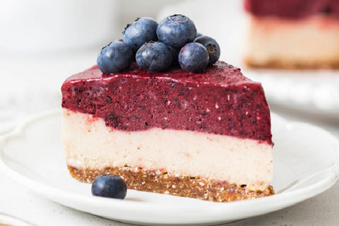 WILD BLUEBERRY ICE CREAM CAKE