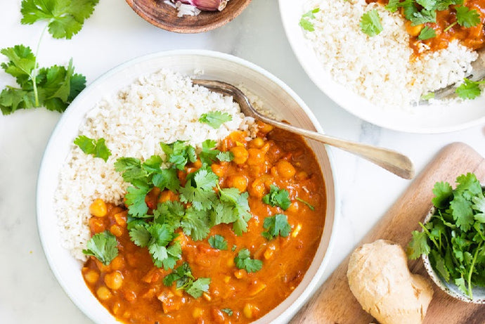 VEGETABLES WITH TIKA MASALA SAUCE