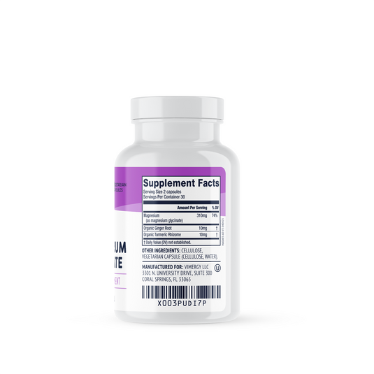 Magnesium glycinate, 60 capsule, Vimergy®