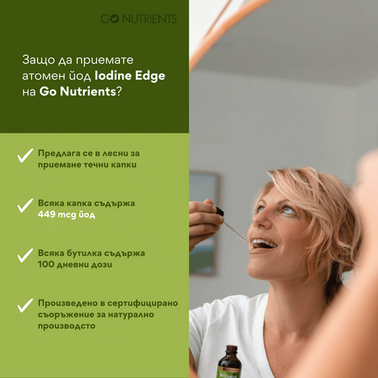 Nascent Iodine Edge®, 30 ml, Go Nutrients