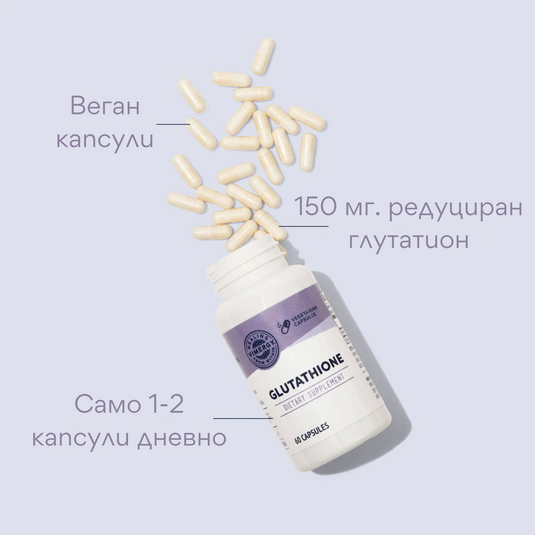 Глутатион, 60 капсули, Vimergy®