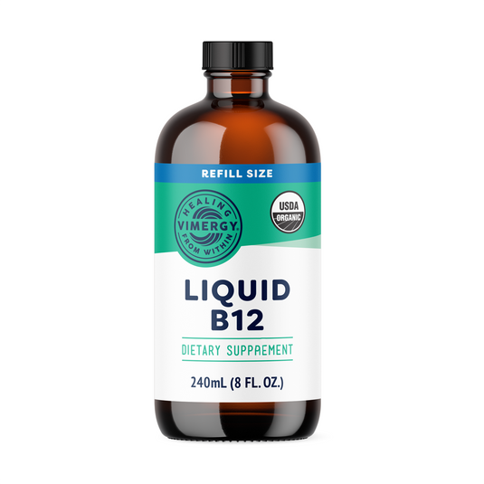 Organic B12, lichid, 240 ml, Vimergy®