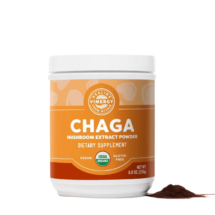 Chaga organic, extract, 250 g, Vimergy®