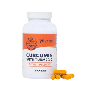 Curcumin cu turmeric, 270 capsule, Vimergy®
