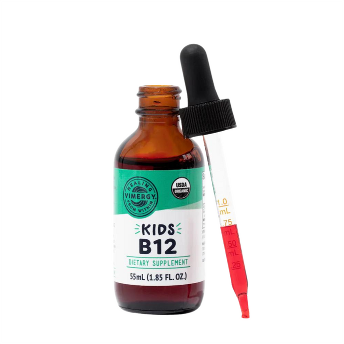 Vitamina B12 pentru copii, lichid, 55 ml, Vimergy®