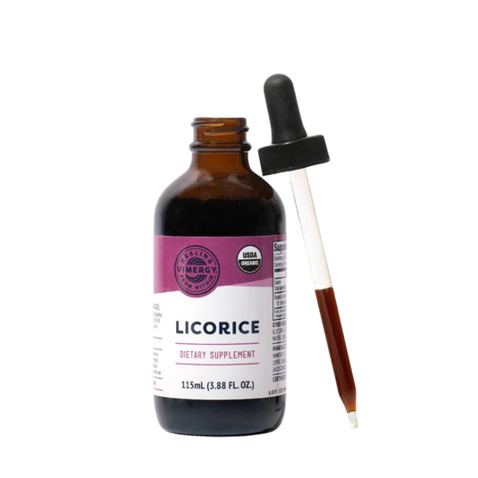 Organic Licorice, non-alcoholic extract 10:1, 115 ml, Vimergy®