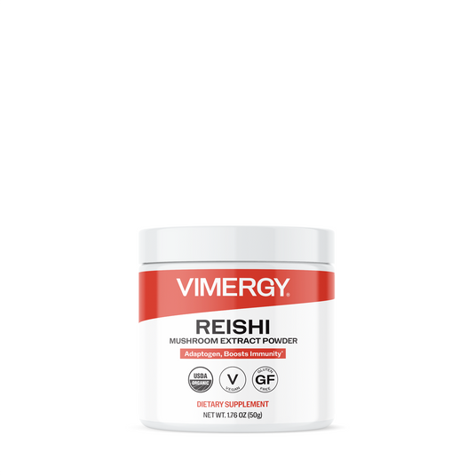 Organic Reishi powder, 50 g, Vimergy®