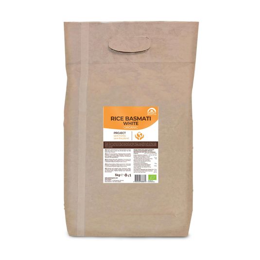 Organic basmati rice, white, 2 kg./5 kg.