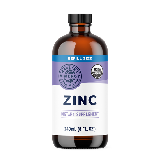 Organic Zinc sulphate, liquid, 240 ml, Vimergy®