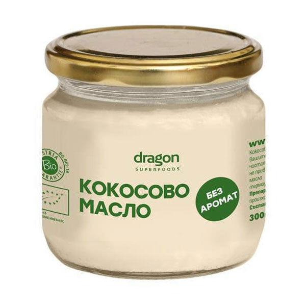 Ulei de nuca de cocos organic, fara parfum, 300 ml/1 l.