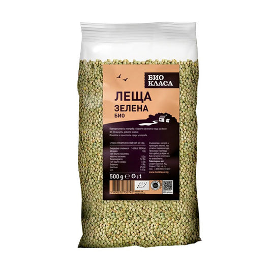 Organic Lentils green 500 g.