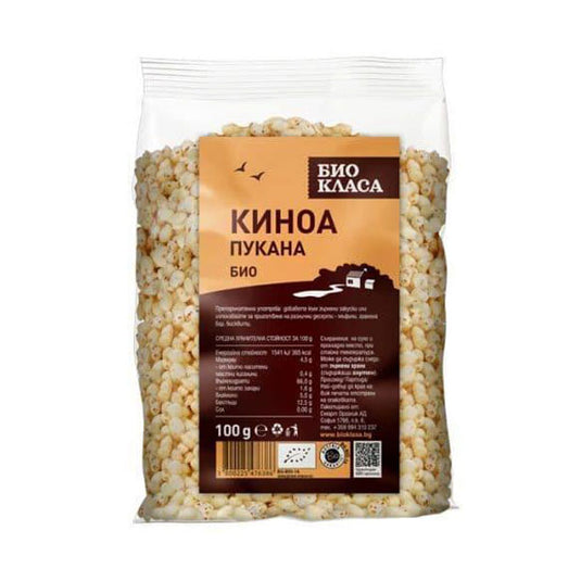 Био пукана киноа, 100 гр.