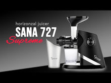 Load and play video in Gallery viewer, Sana Supreme 727 juicer
